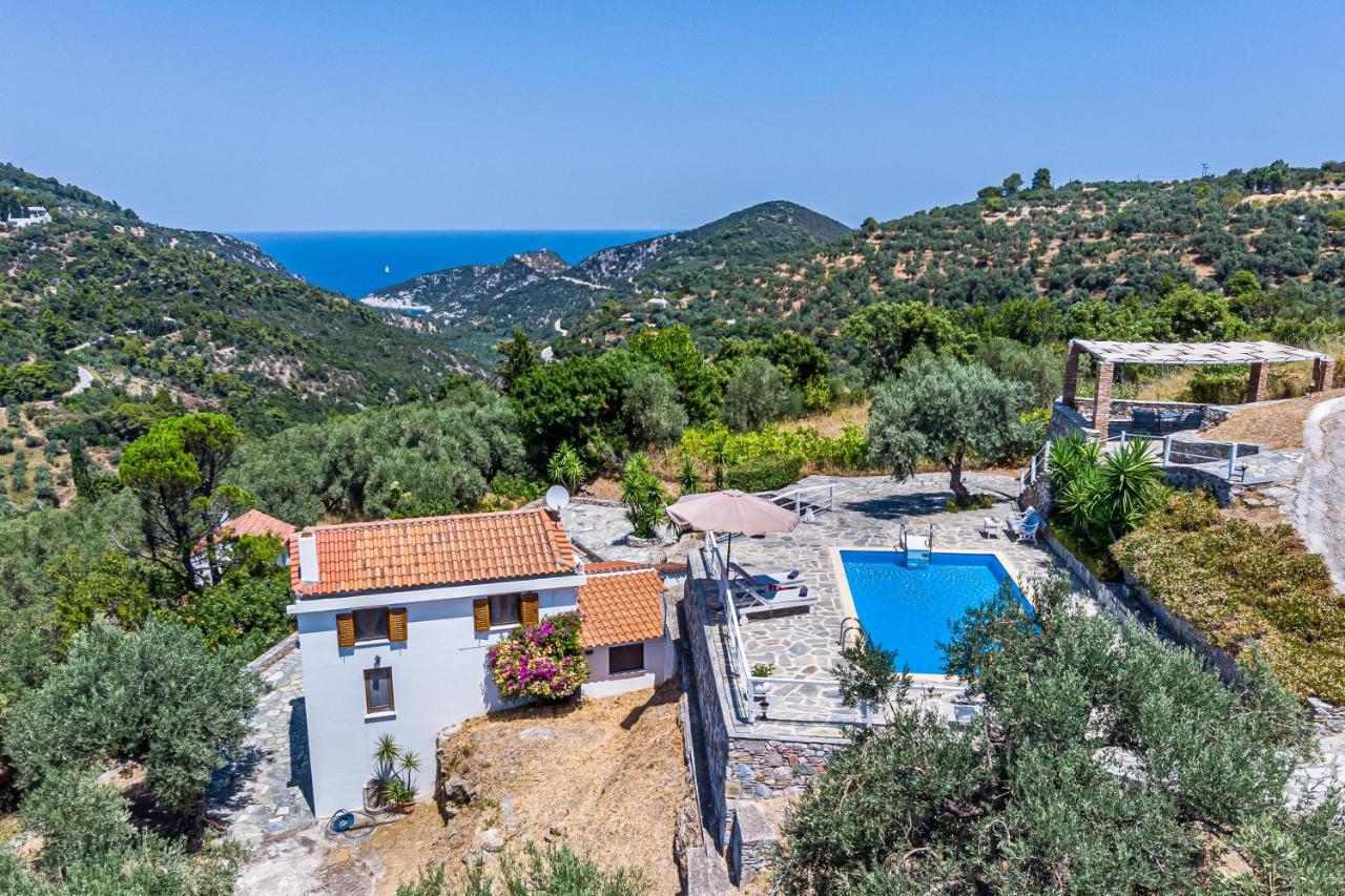 Villa Fotini Kalivi In Raches Panormos  외부 사진