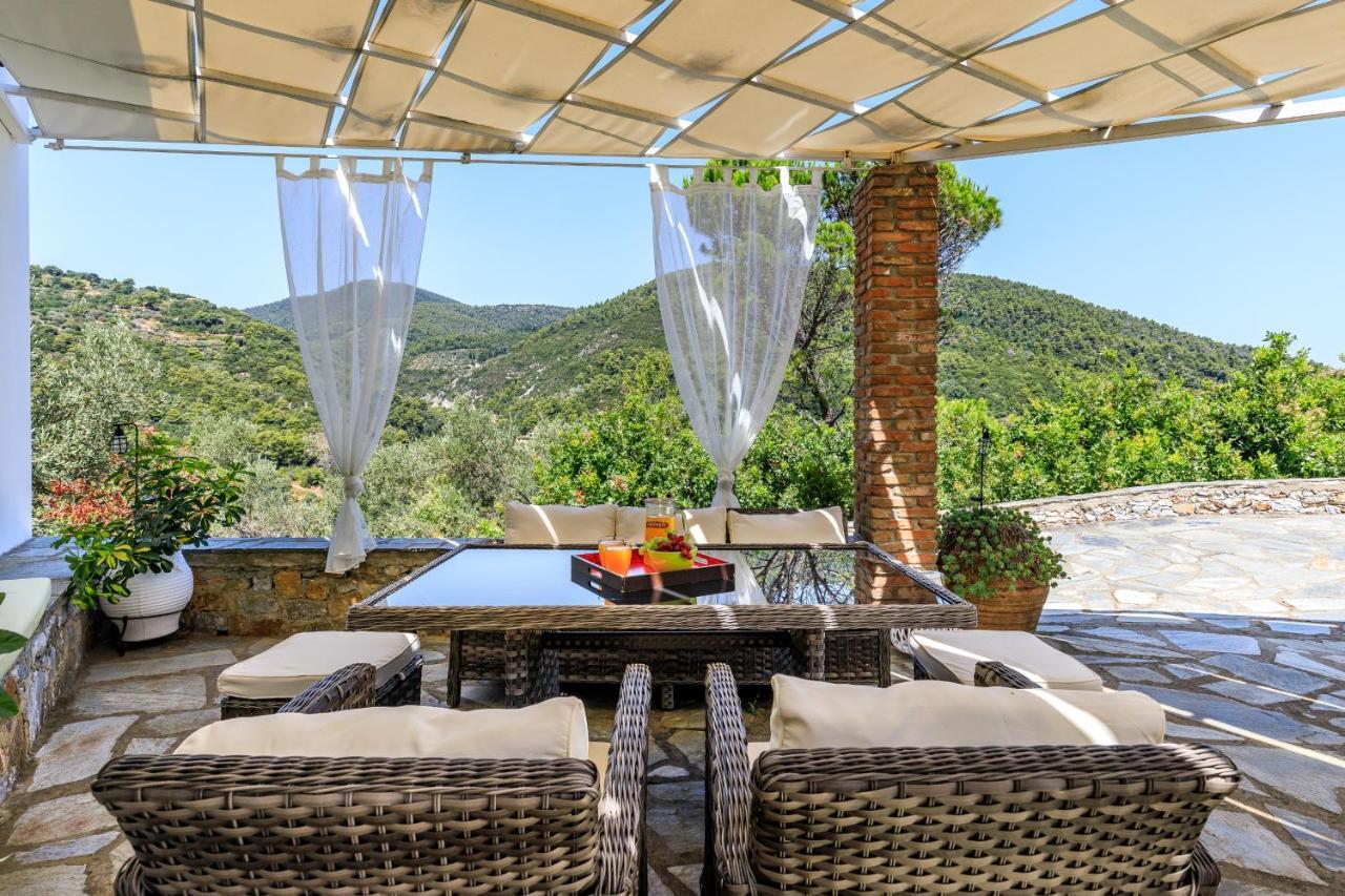 Villa Fotini Kalivi In Raches Panormos  외부 사진