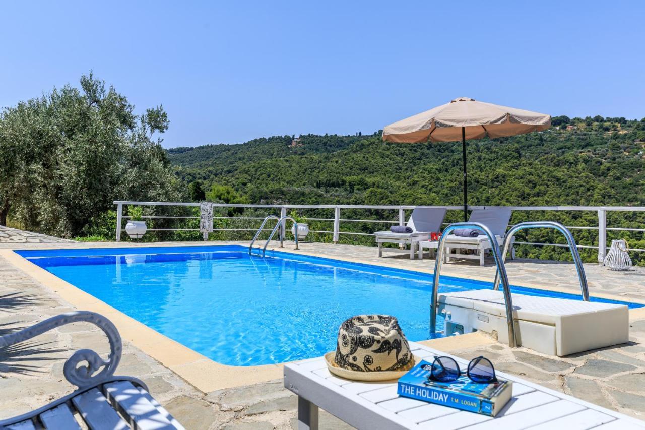 Villa Fotini Kalivi In Raches Panormos  외부 사진