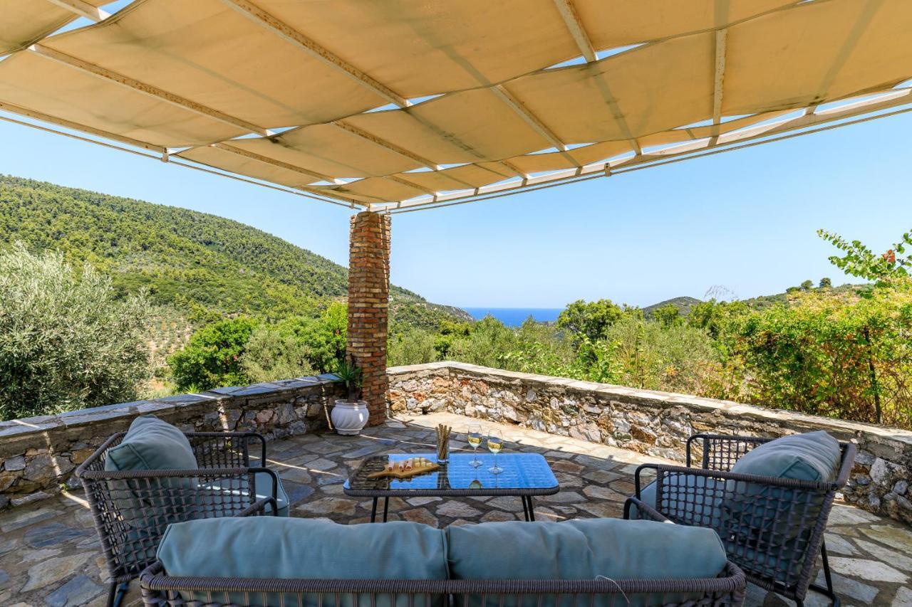 Villa Fotini Kalivi In Raches Panormos  외부 사진