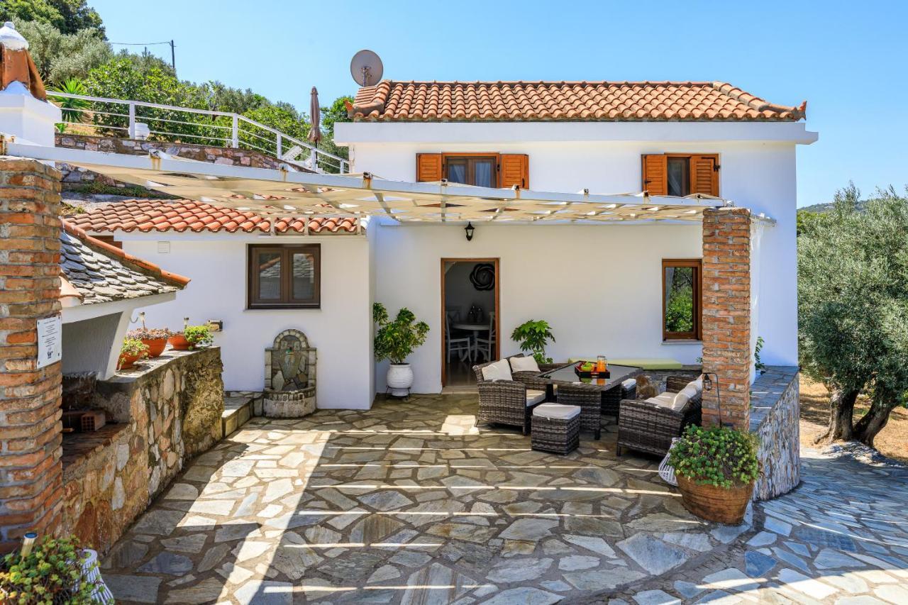 Villa Fotini Kalivi In Raches Panormos  외부 사진