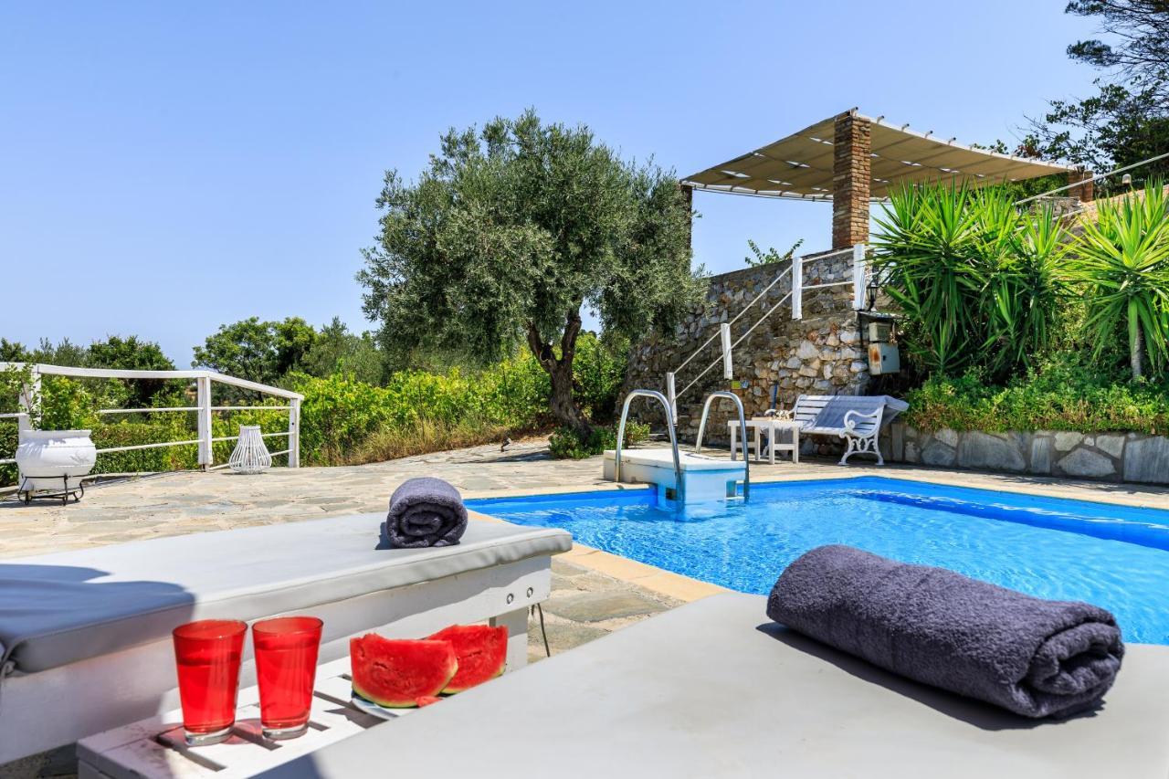 Villa Fotini Kalivi In Raches Panormos  외부 사진