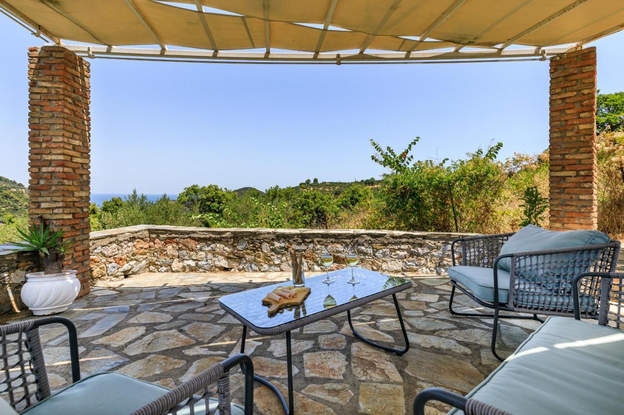 Villa Fotini Kalivi In Raches Panormos  외부 사진