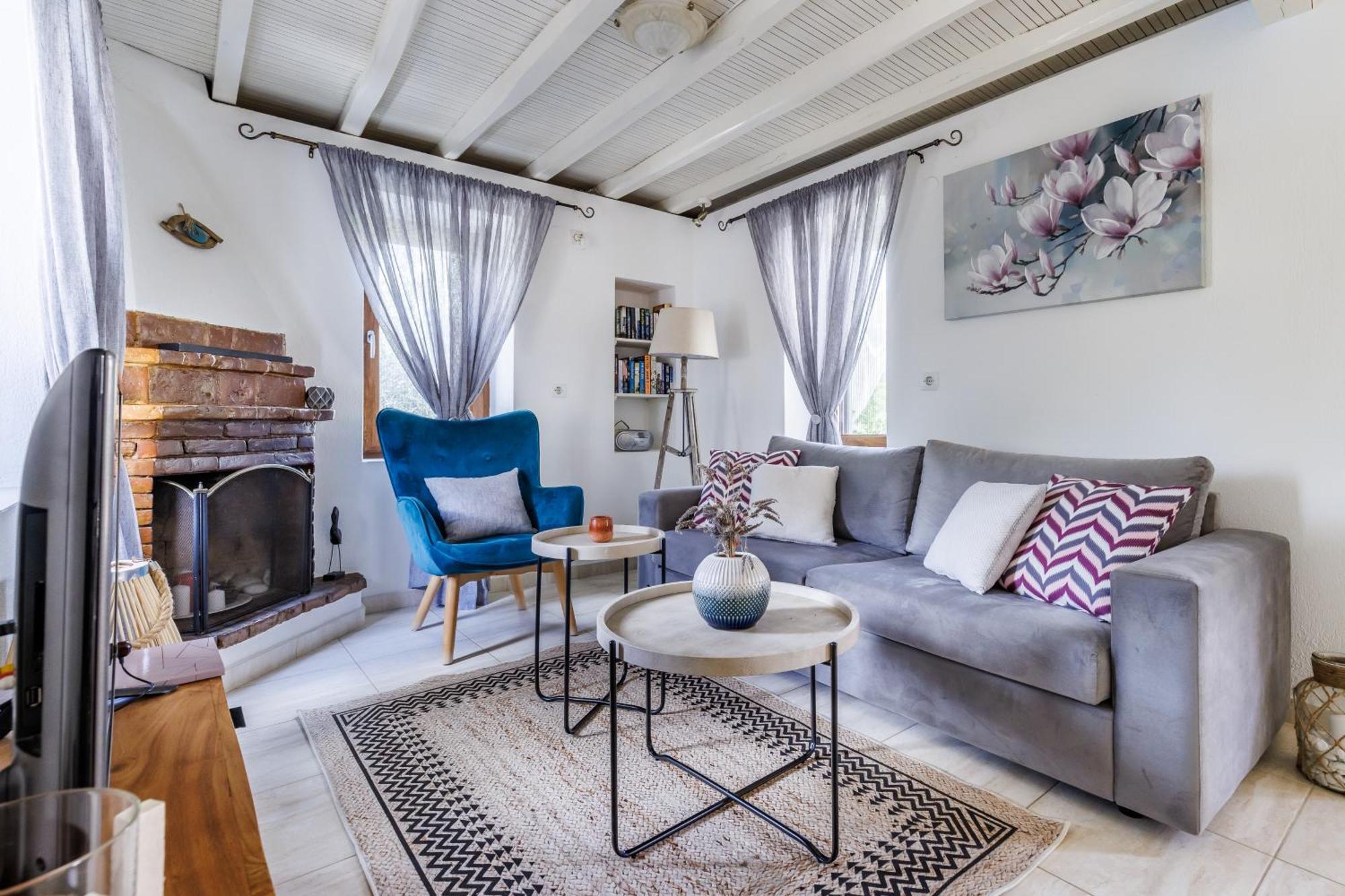 Villa Fotini Kalivi In Raches Panormos  외부 사진