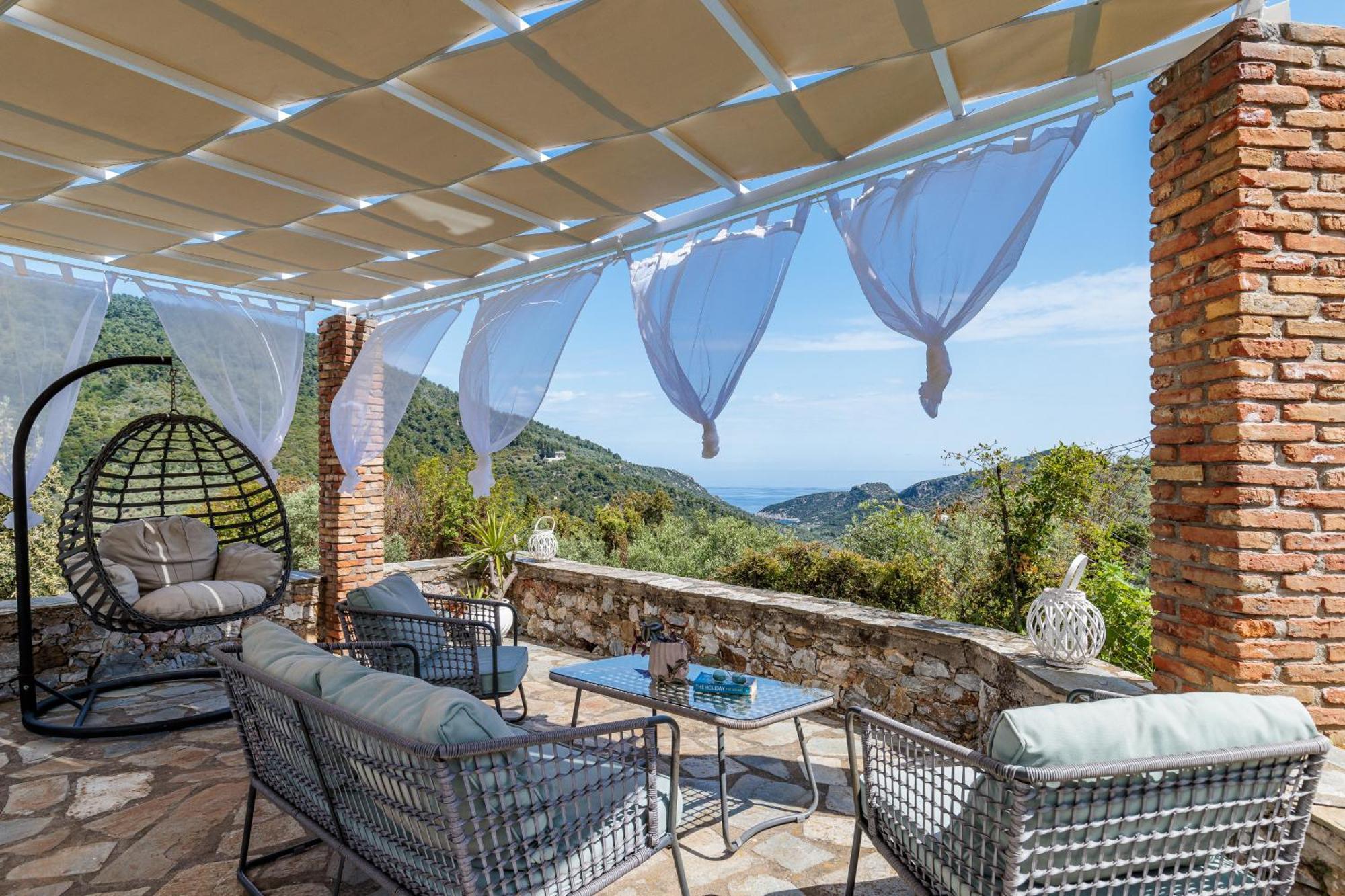 Villa Fotini Kalivi In Raches Panormos  외부 사진