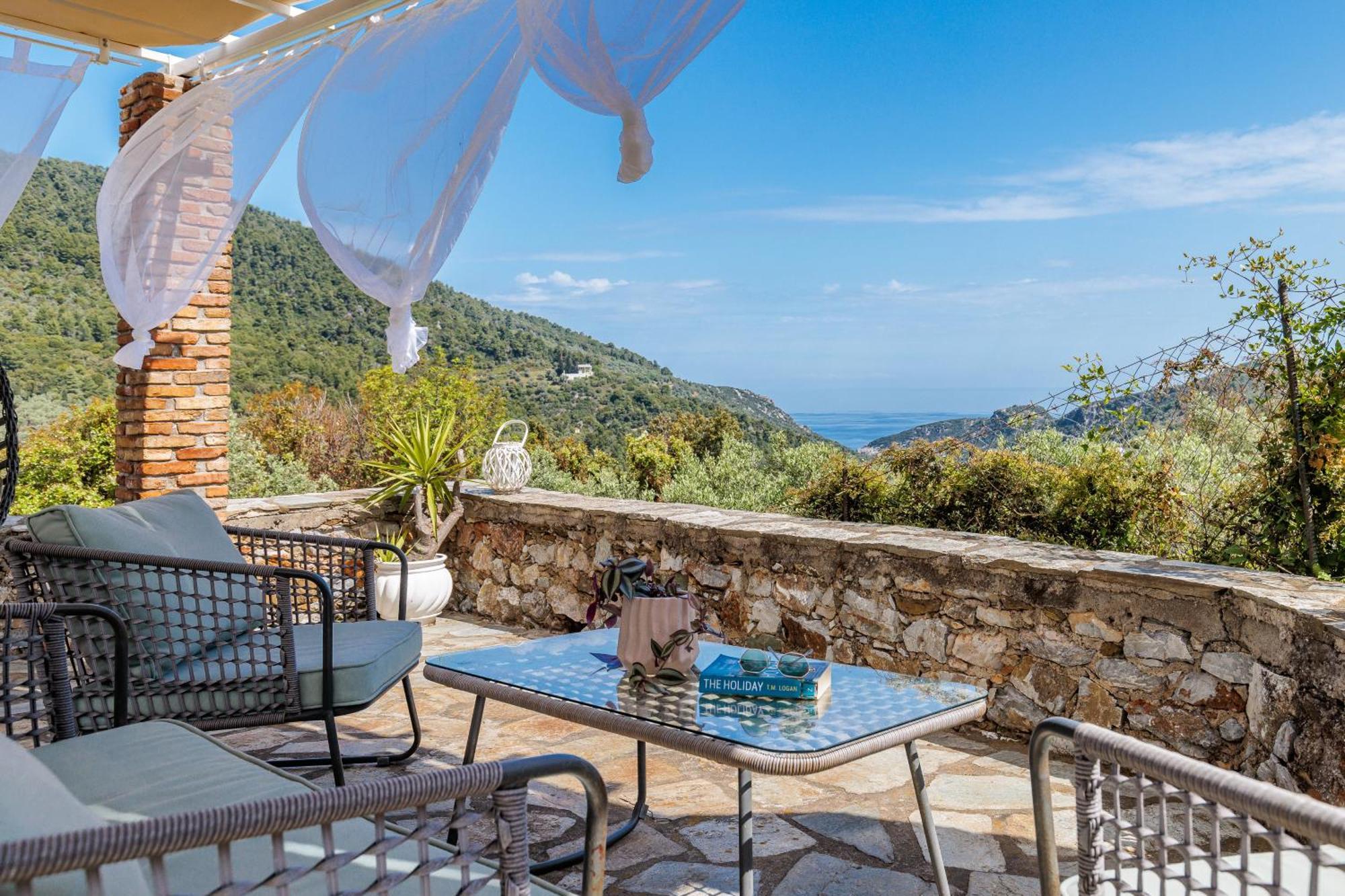 Villa Fotini Kalivi In Raches Panormos  외부 사진